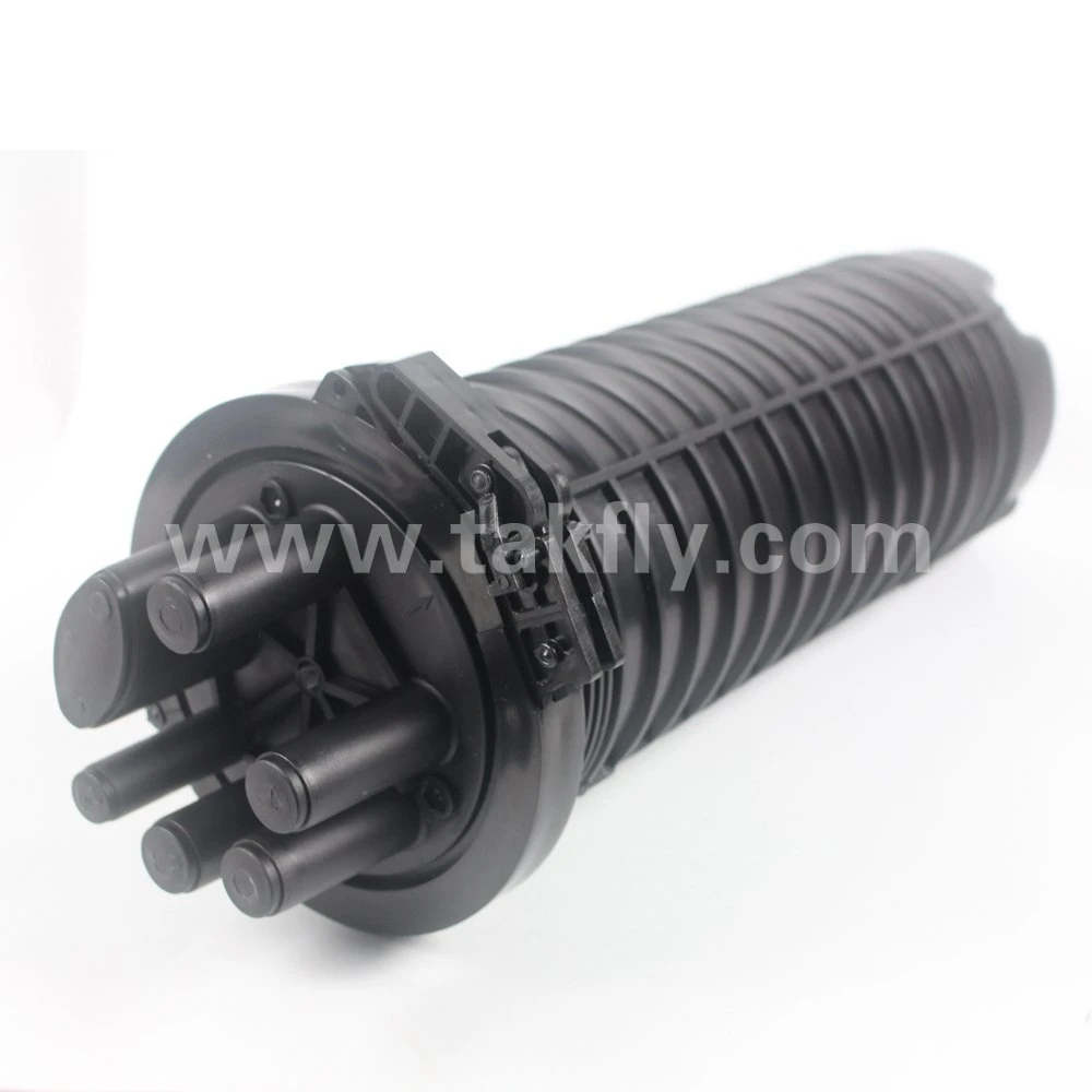 6 Ports Vertical Dome Type Fiber Optic Splice Closure