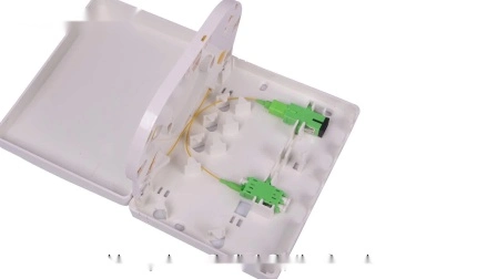 Caja terminal/caja de distribución del cable de fibra óptica FTTH de 4 núcleos de montaje en pared de 4 núcleos de fibra óptica